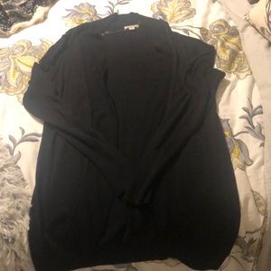 Black cardigan